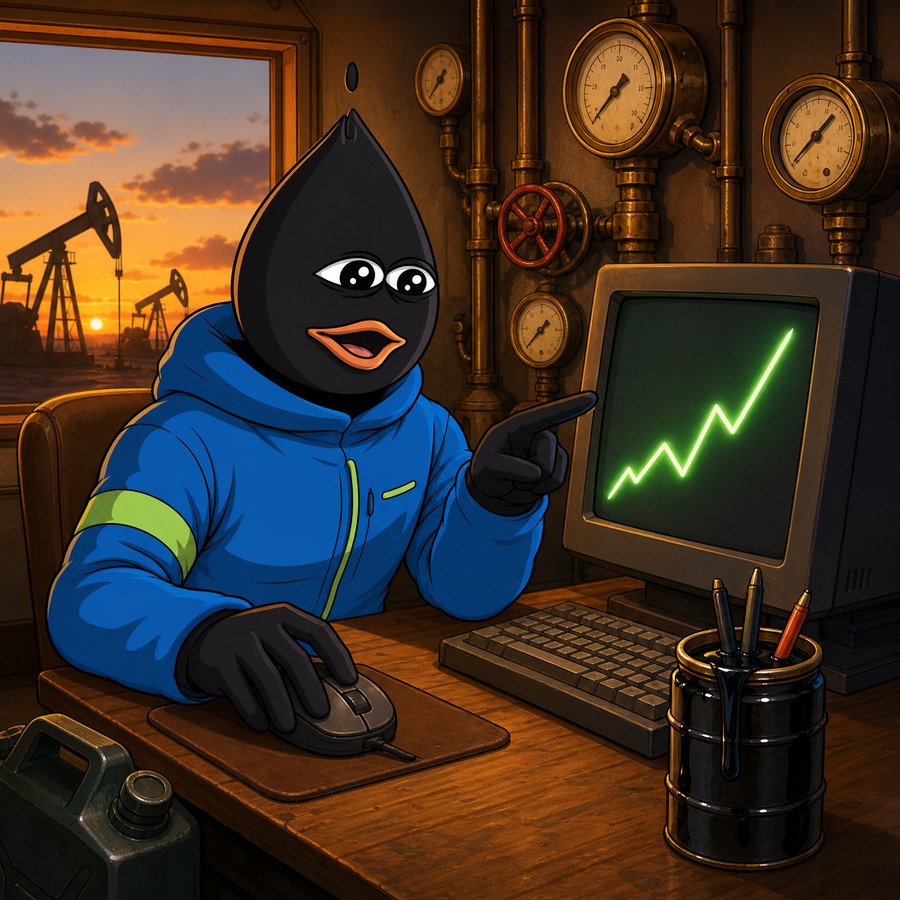 Brent buying the dip from the rig control room